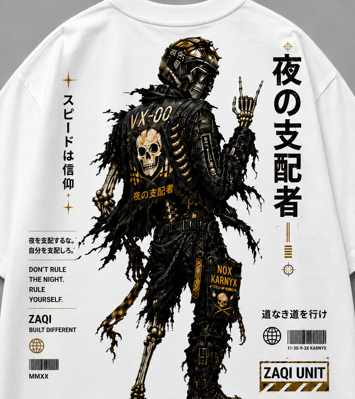 NOX KARNYX Oversized Tee –Off White