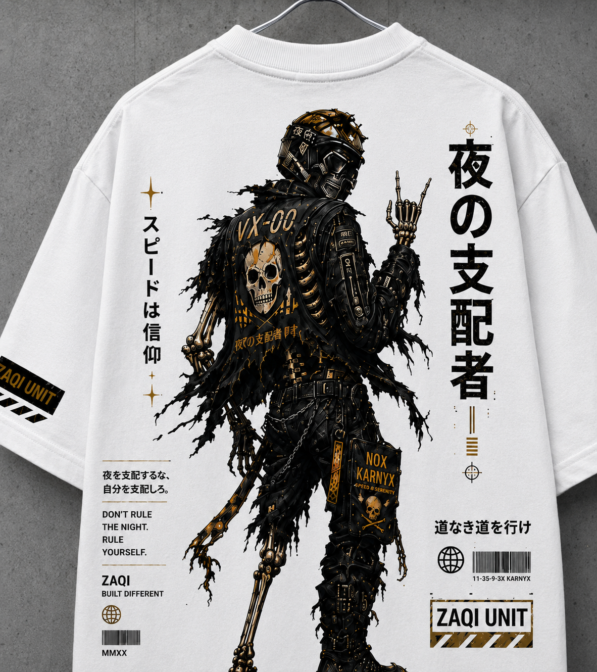 NOX KARNYX Oversized Tee –Off White