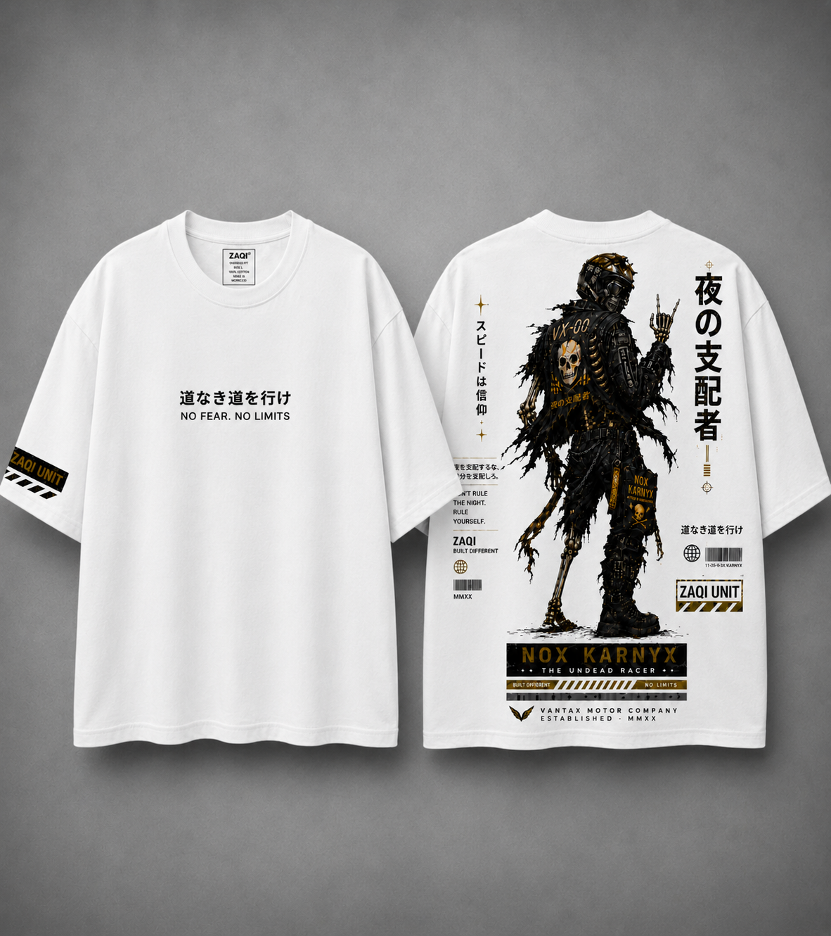NOX KARNYX Oversized Tee –Off White